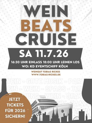 Ticket Wein Beats Cruise